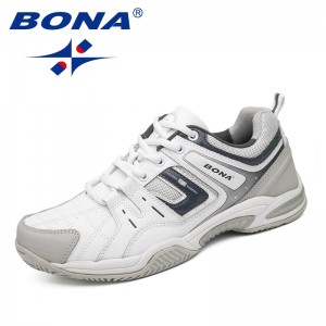 BONA Chinese Shoes manufacture  Men Tennis Shoes Outdoor Jogging Training Sneakers Lace Up Men Athletic Shoes Free Shipping