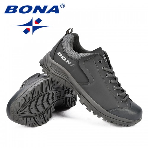 Details about  / BONA Men Hiking Shoes Action Leather Athletic Outdoor Jogging Running Comfy
