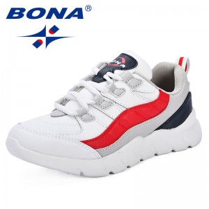 BONA New Arrival popular Style Women Walking Shoes Synthetic Female Athletic Shoes Outdoor Jogging Shoes Lace Up Lady Sneakers