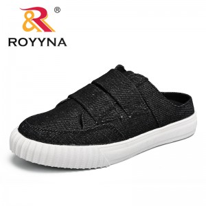 ROYYNA New Classics Style Women Sneakers Shoes Canvas Feminimo Slippers Slip-On Lady Flats Comfortable Female Casual Shoes