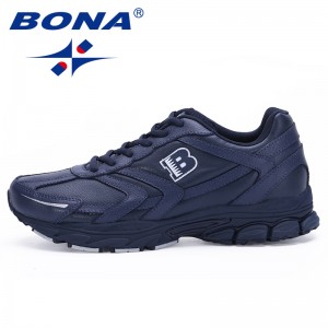 BONA Shoes made in China Men Running Shoes Lace Up Sport Shoes Men Outdoor Jogging Walking Athletic Shoes Male For Retail