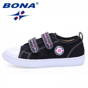 BONA Chinese Shoes manufacture  Children Canvas Shoes Hook & Loop Boys Casual Shoes Outdoor Walking Shoes Kinds Comfortable Fast Free Shipping 