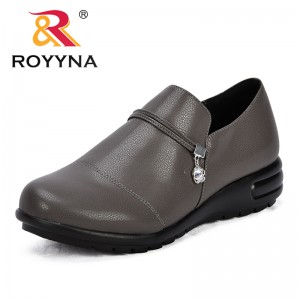 ROYYNA New Concise Style Women Pumps Slip-On Synthetic Female Office Shoes Round Toe Comfortable Lady Dress Shoes Free Shipping