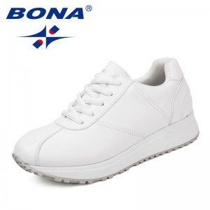 BONA New Classics Style Women Running Shoes Lace Women Athletic Shoes Comfortable Lady Outdoor Jogging Sneakers Free Shipping