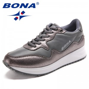 BONA New Arrival Typical Style Women Running Shoes Lace Up Women Sport Shoes Comfortable Outdoor Jogging Sneakers Free Shipping
