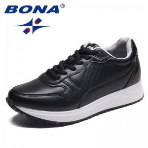 BONA New Classics Style Women Running Shoes Lace Up Women Sport Shoes Synthetic Outdoor Jogging Sneakers Fast Free Shipping