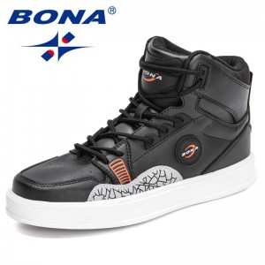 BONA 2022 New Designers Basketball Shoes Breathable Non-Slip Wearable Sports Shoes Men Training Athletic Jogging Shoe Mansculino
