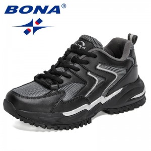 BONA 2021 New Designers Classics Sneakers Women Sports Shoes Casual Running Shoes Ladies Breathable Jogging Footwear Feminino