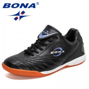BONA 2022 New Designers Popular Multi-Sports Shoes Men Outdoor Soccer Shoes Man Cushion Breathable Walking Footwear Mansculino