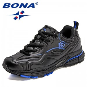 BONA 2022 New Designers Running Shoes Women Sports Shoes Lightweight Sneakers Ladies Comfortable Athletic Training Shoes Trendy