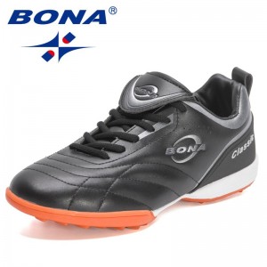 BONA 2022 New Designers Classics Football Shoes Men Indoor Soccer Shoes Man Football Sneakers Trainers Sport Shoes Mansculino