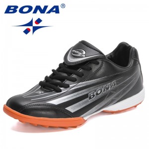 BONA 2022 New Designers Soccer Shoes Anti-Slippery Futsal Football Shoes Men Sneakers Indoor Sports Shoes Professional Training