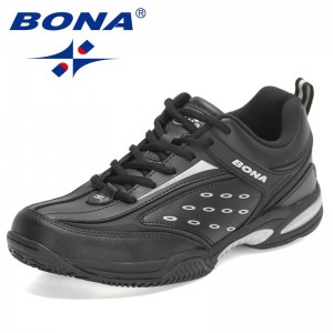 BONA 2022 New Designers Professional Tennis Shoes for Men Breathable Badminton Volleyball Shoes Man Indoor Sport Training Shoes