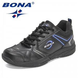 BONA 2022 New Designers Classics Running Sneakers Men Comfort Athletic Shoes Man Trendy All-match Tennis Footwear Masculino