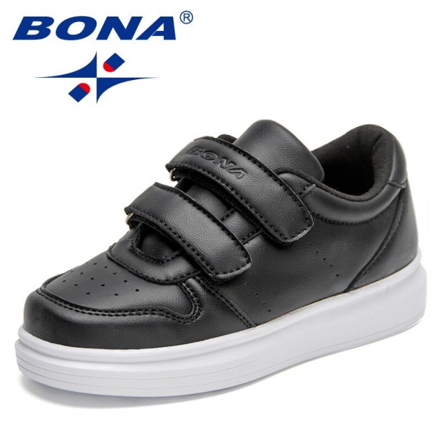 BONA 2022 New Designers Popular Sneakers Sport Casual Shoes Child Leisure Trainers Kids Brand Platform Jogging Walking Footwear