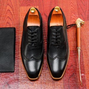 BONA 2022 New Designers Genuine Leather Shoes Luxury High Quality Business Dress Shoes Men Casual Social Shoes Male Wedding Shoe