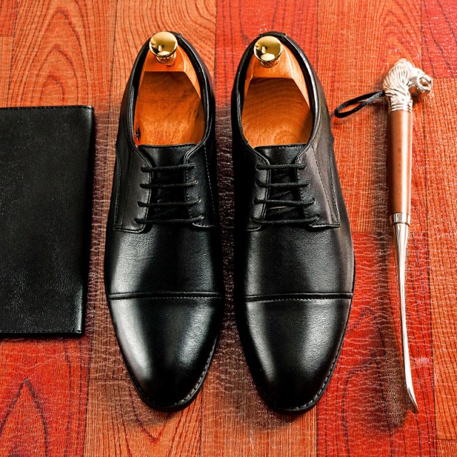 BONA 2022 New Designers Luxury Brand Genuine Leather Fashion Business Dress Shoes Men Round Toe Black Office Shoes Mansculino