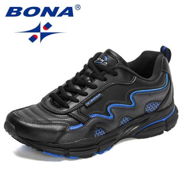 BONA 2022 New Designers Casual Sneakers For Men Autumn & Winter Fashion Shoes Man Brand Walking Footwear Leisure Shoe Mansculino