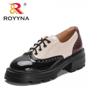 ROYYNA 2023 New Designers Classic Heeled Pumps Women Lace Up High Heels Working Party Shoes Ladies Wedding Shoes Platform Shoes