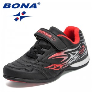 BONA 2023 New Designers Fashion Light Casual Sneakers Kids Walking Jogging Shoes Children Tenis Sport Running Footwear Boys Girl