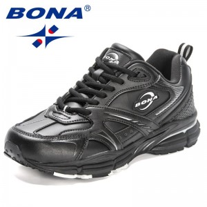 BONA 2023 New Designers Popular Running Shoes Men High Quality Light Sneaker Man Non-Slip Training Shoes Jogging Shoe Mansculino