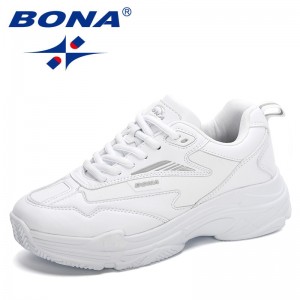 BONA New Designers Fashion Students Leisure Footwear Daddy Shoes Women Outdoor Casual Shoes Ladies Trendy Sneakers Feminimo