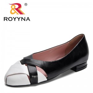 ROYYNA 2023 New Designers Shoes For Woman Chunky Sneakers Ladies heel Casual Shoes Girls Office Shoes Feminimo